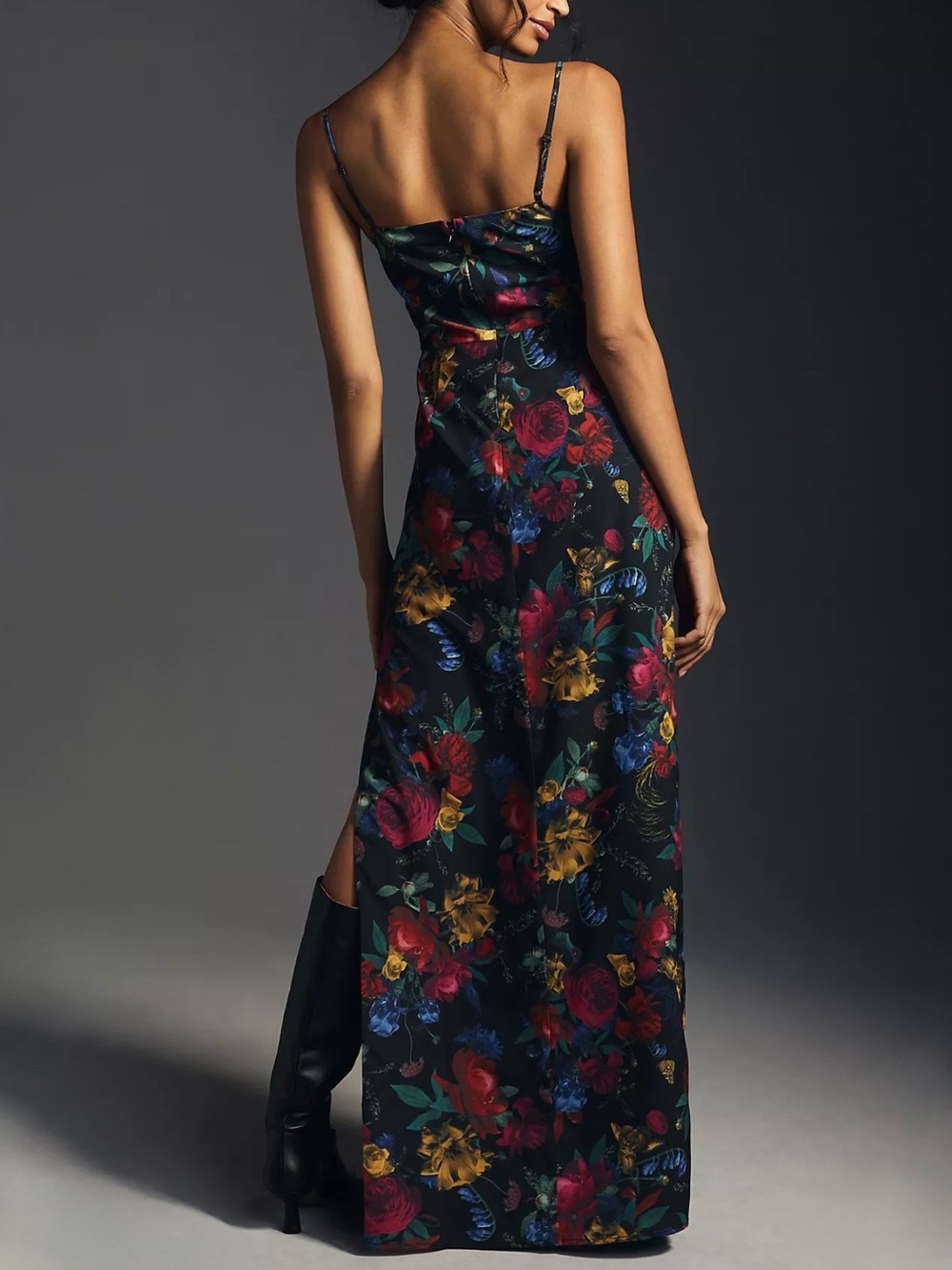 Anthropologie Hutch Floral Pleated Maxi Dress Size 16W New - Picture 3 of 10